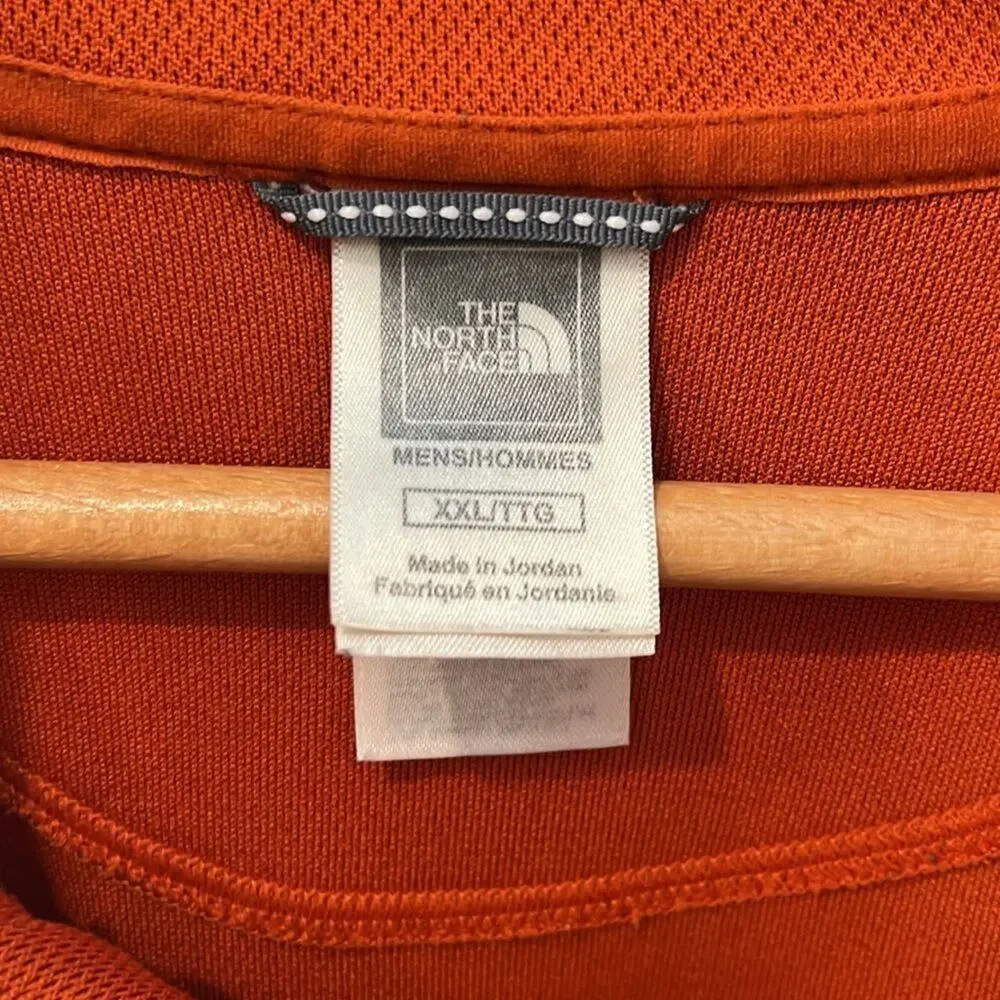 The North Face 1/4 Zip‎ Jacket | Canyon Orange | Mens XXL